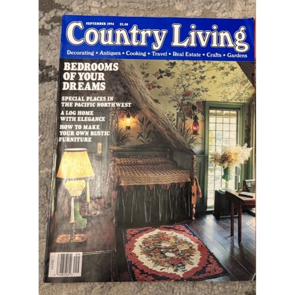 Country Living Magazine Decorating Crafts Cooking Real Estate 1994 September